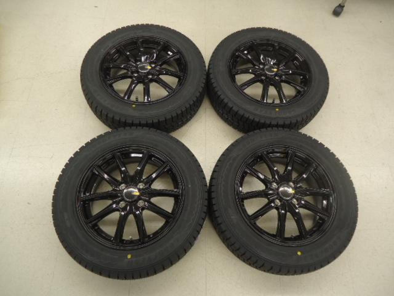INTER MILANO CLAIRE GZ10 GBK + GOODYEAR ICE NAVI Eight 175 / 65-15 Unused set of four