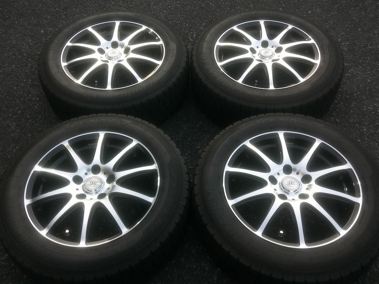 BADX 632 LOXARNY LOXARNY SPORT RS-10 + GOODYEAR ICENAVI 7 205 / 60-16 4 pieces set Z10175