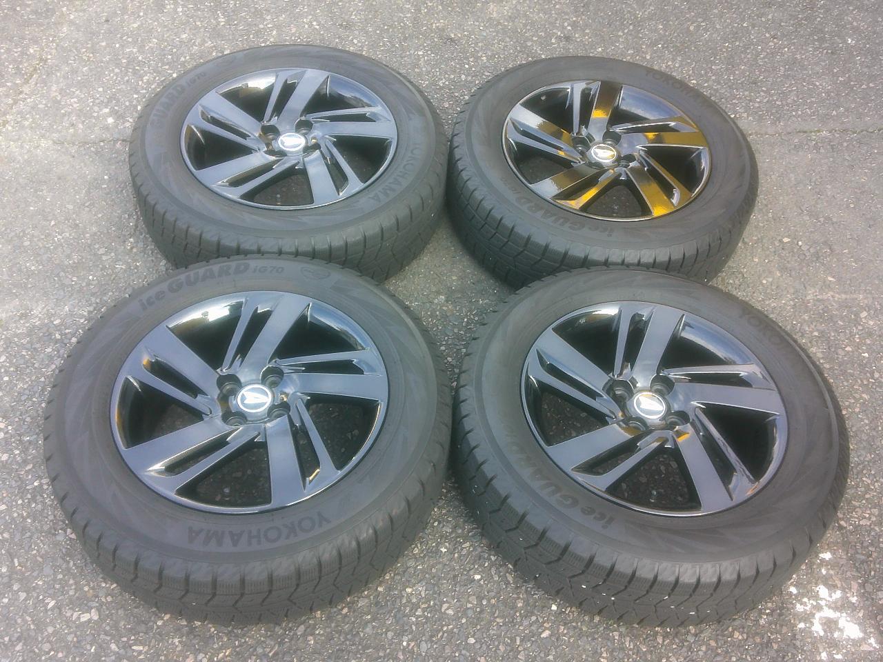 DAIHATSU Rocky Genuine OP Wheel + YOKOHAMA iceGUARD iG60 195 / 65-16 4 pieces set Z10256