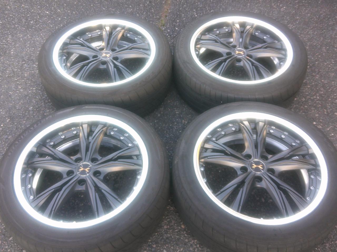 weds MAVERICK 605S+TOYO TRANPATH LuⅡ 225 / 45-19 4 pieces set Z10297