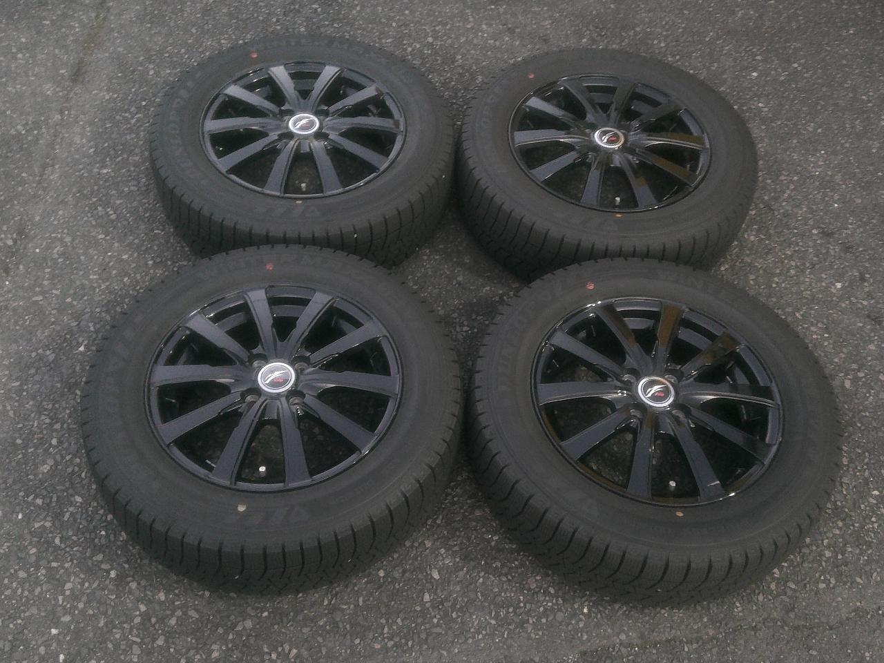 weds Fang + DUNLOP WINTERMAXX WM03 185 / 65-15 Z10353