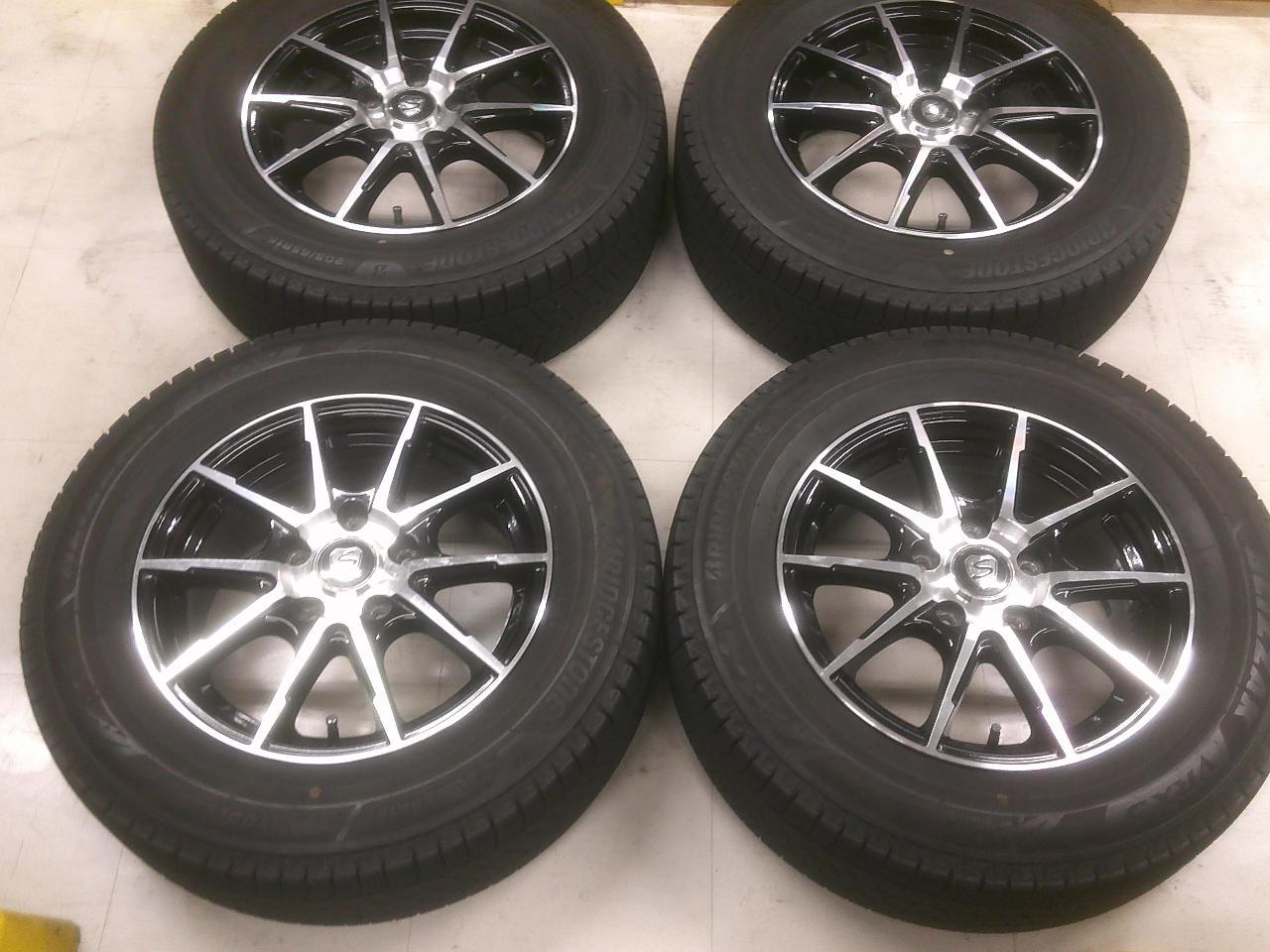 Lehrmeister stranger + BRIDGESTONE BLIZZAK VRX3 205 / 65-15 Z10379