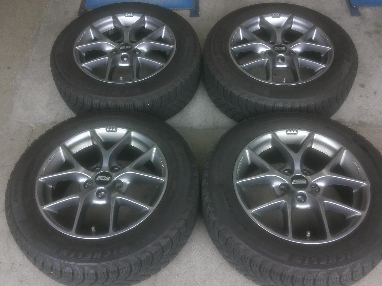 V40 cross country) BBS GERMANY SR + MICHELIN X-ICE SNOW 205 / 60-16 Z10505