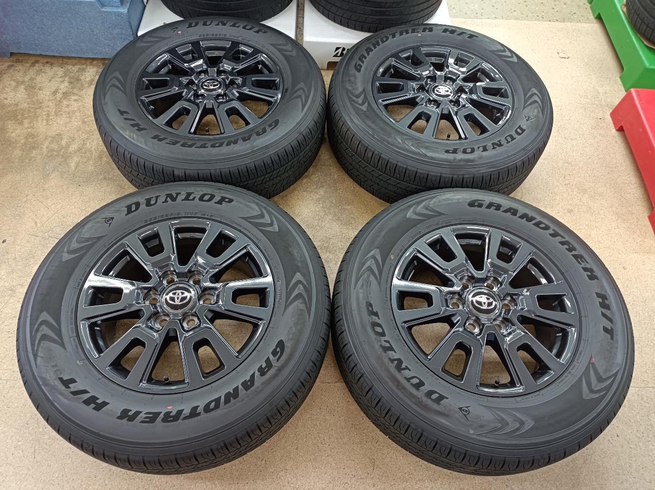 TOYOTA Land Cruiser 250 V X grade genuine parts + DUNLOP GRANDTREK H/T31 114V