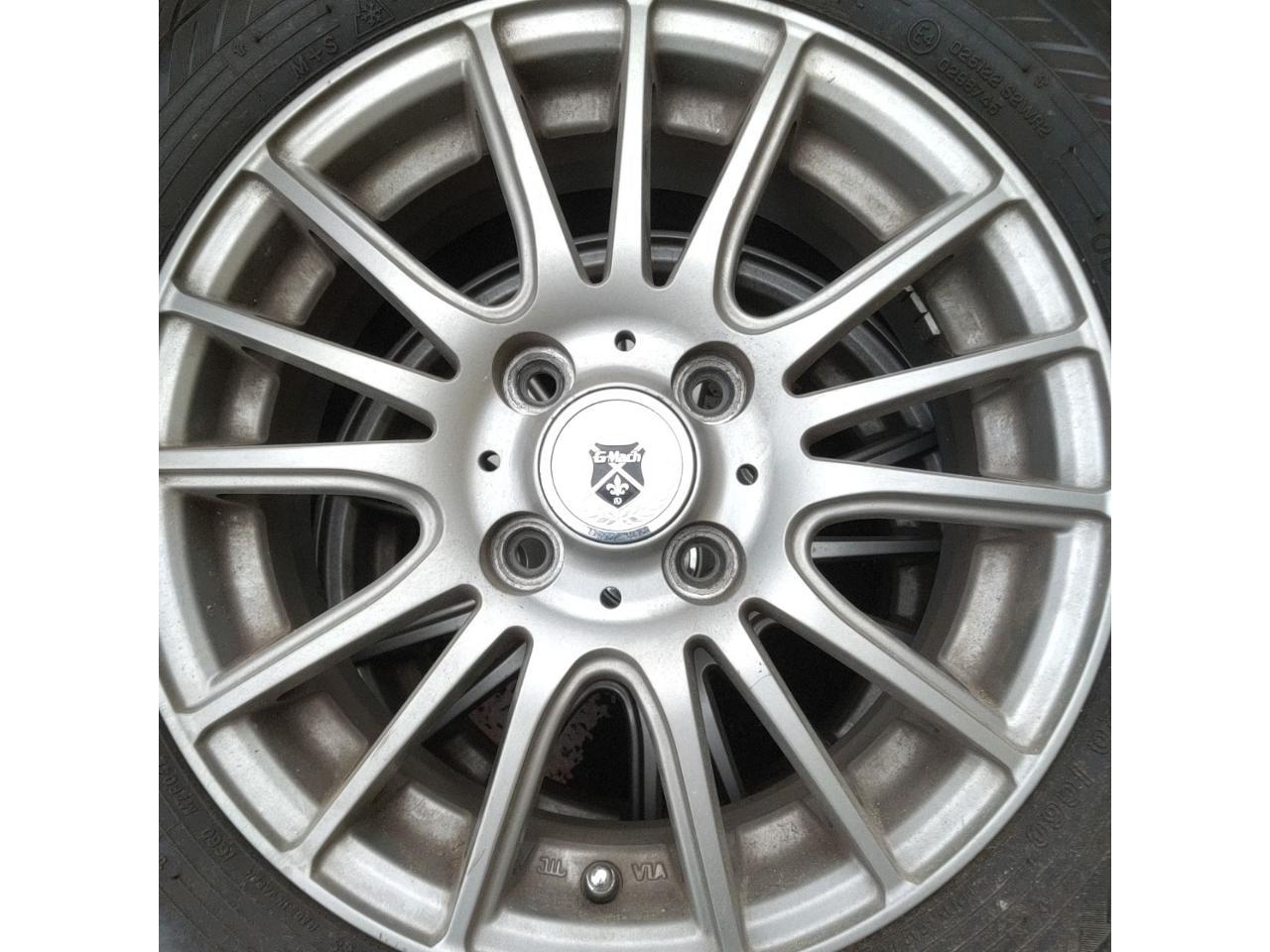 weds G.Mach Triple 5-spoke wheel