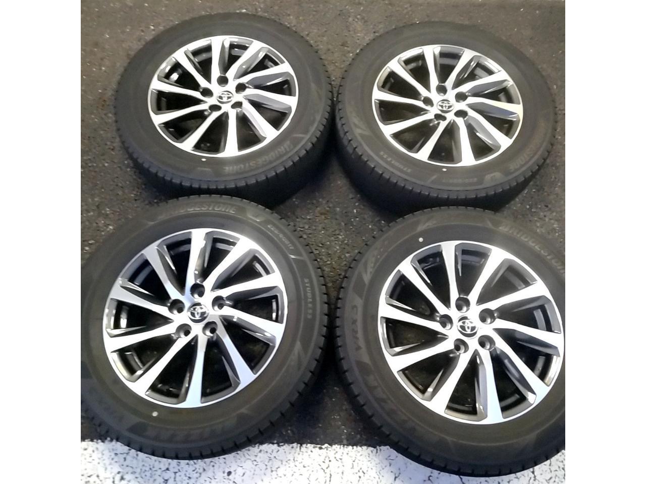 Toyota genuine 30 series Alphard original wheel + BRIDGESTONE BLIZZAK VRX3