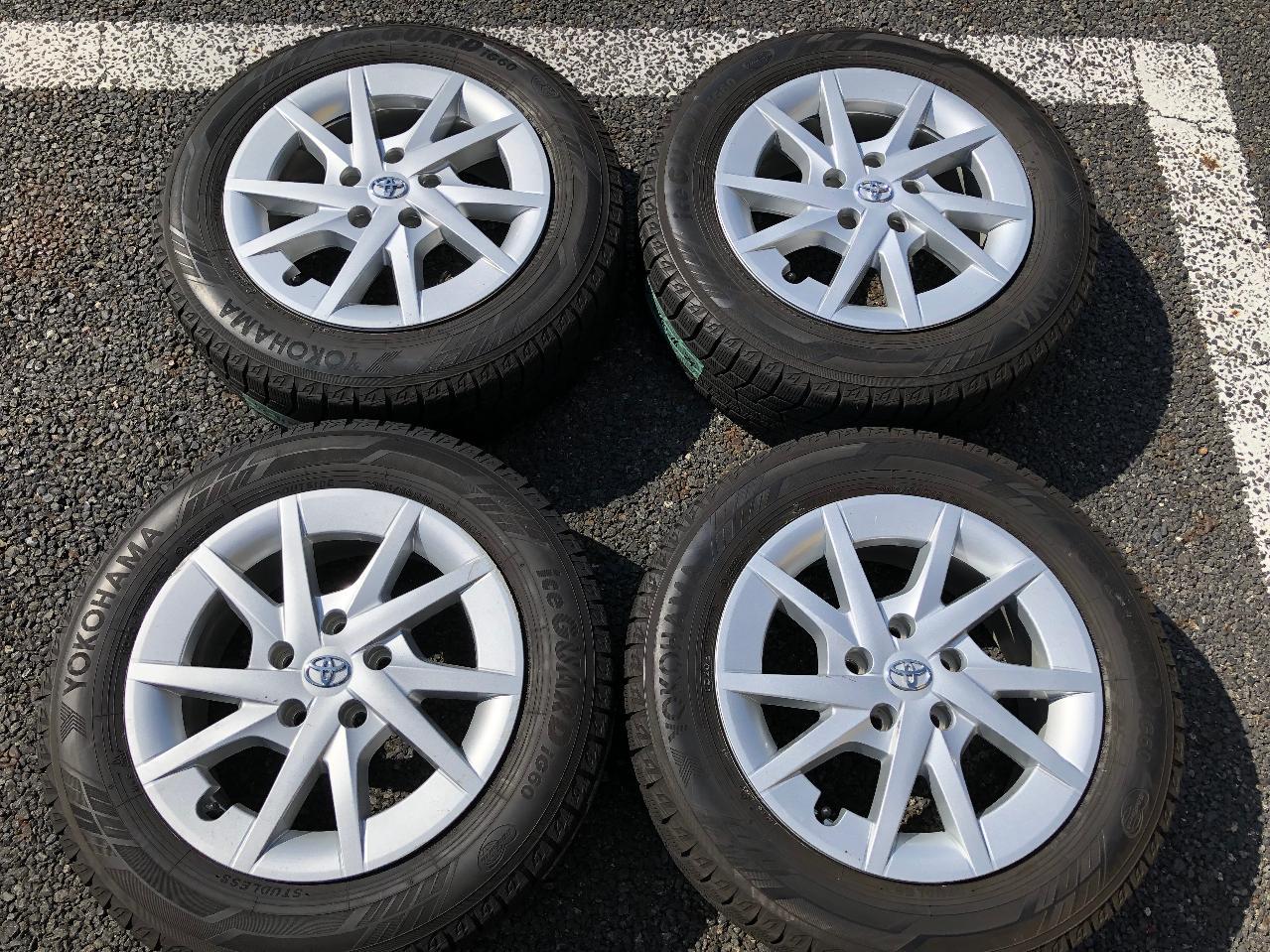 Toyota genuine Prius α Original aluminum wheel + YOKOHAMA iceGUARD iG60