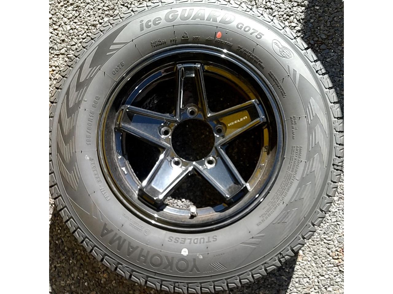weds KEELER TACTICS + YOKOHAMA ice GUARD SUV G075 96Q