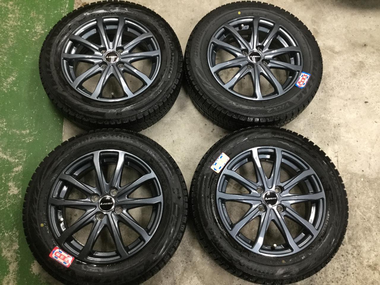 AUTOBACS SEVEN LEBEN Spoke wheels + BRIDGESTONE BLIZZAK VRX2