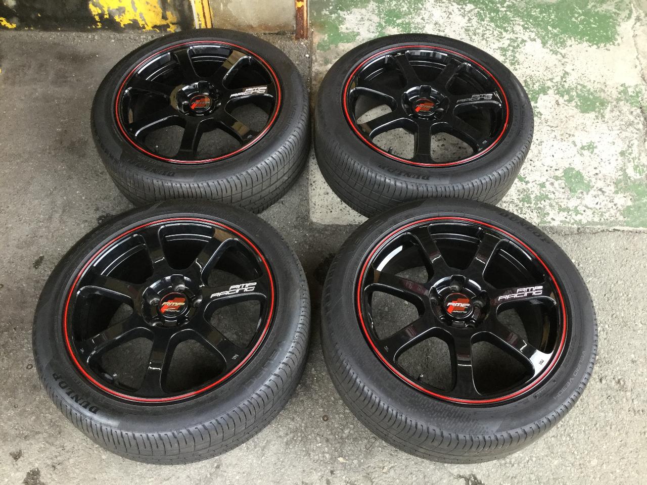 RMP RACING Spoke wheels + DUNLO PEURO VE304