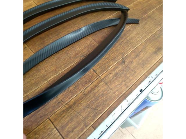 ノーブランド  ラバーオーバーフェンダー 43cm 4本セット 未取付品