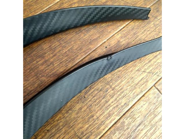 ノーブランド  ラバーオーバーフェンダー 43cm 4本セット 未取付品