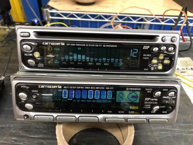 ワケアリ 【carrozzeria】CDS-P77+KEH-P77 CD/カセットチューナー