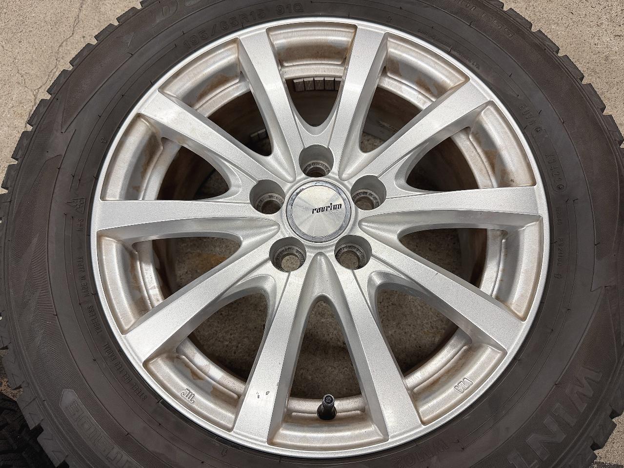 weds ravrion RS01 + DUNLOP WINTERMAXX WM02
