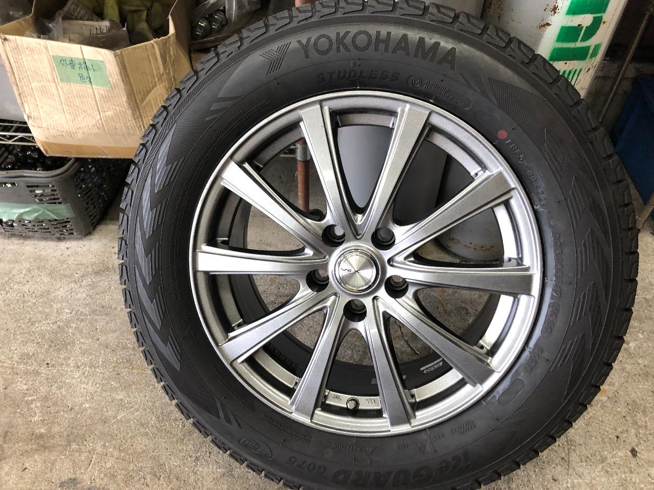 VEX 10-spoke + YOKOHAMA ice GUARD G075