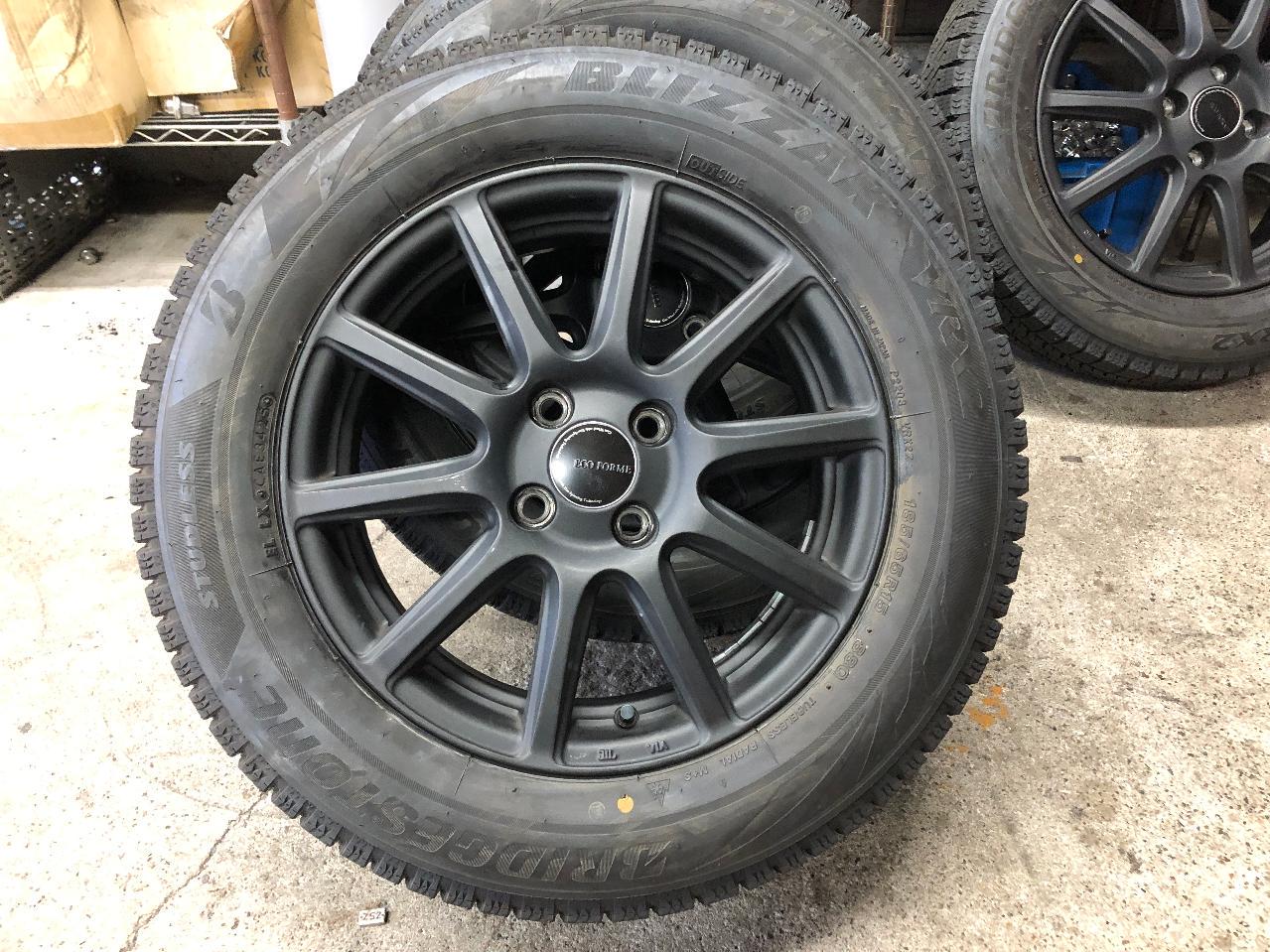 BRIDGESTONE ECO FORME CRS 131 + BRIDGESTONE BLIZZAK VRX2