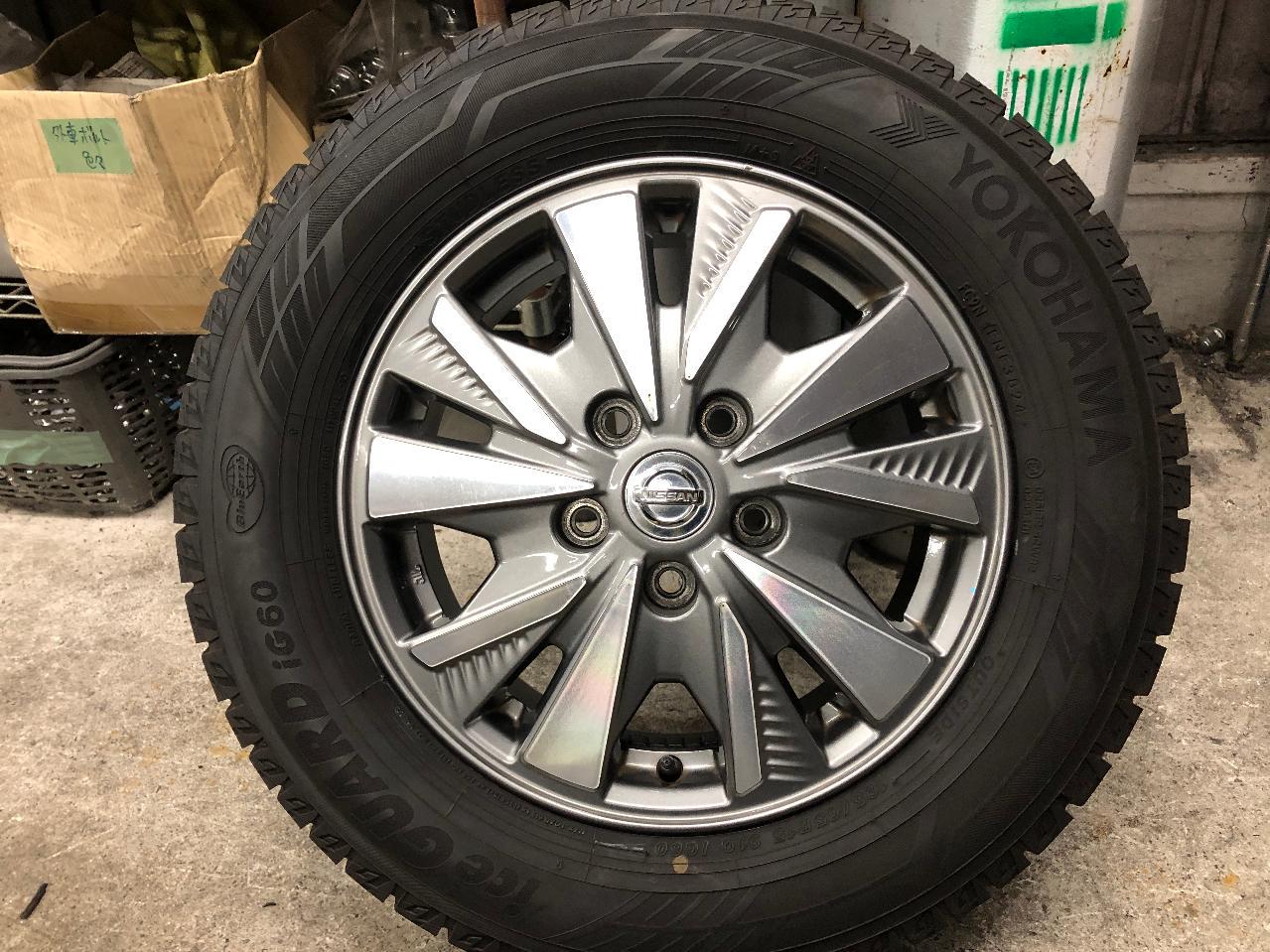 Nissan original C27 Serena epower Original wheel + YOKOHAMA ice GUARD iG60