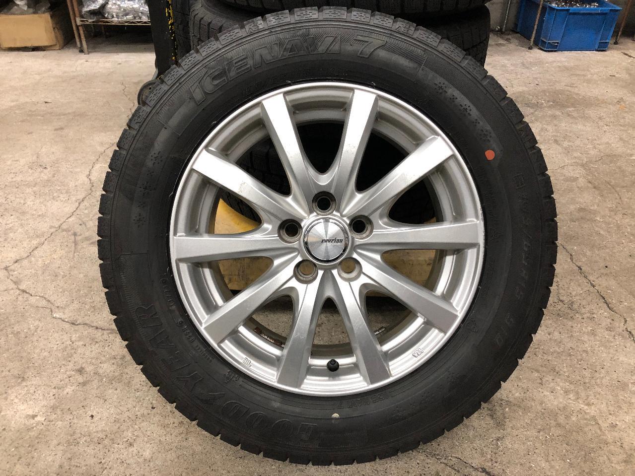 weds ravrion RS01 + GOODYEAR ICE NAVI 7