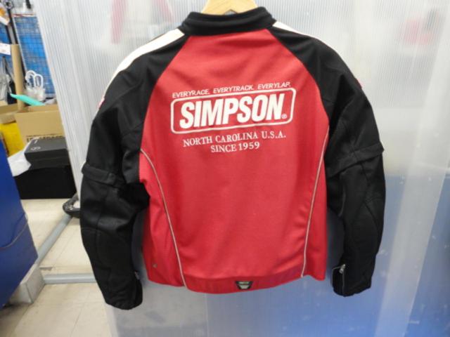 SIMPSON メッシュジャケット  サイズ:LL