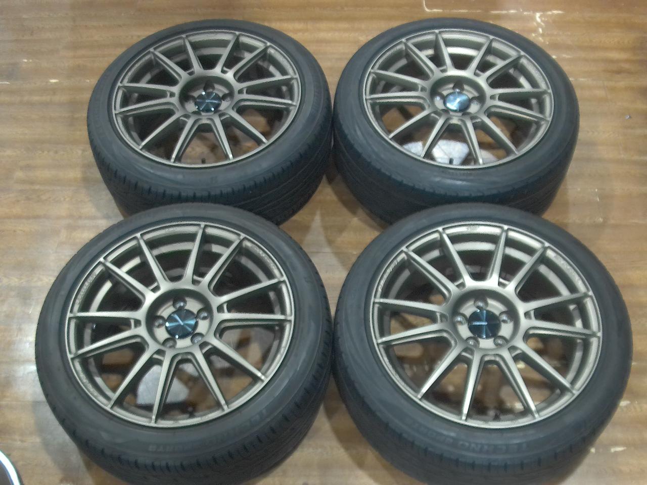 weds WedsSport SA-62R + BRIDGESTONE POTENZA S007A 215 / 45R17