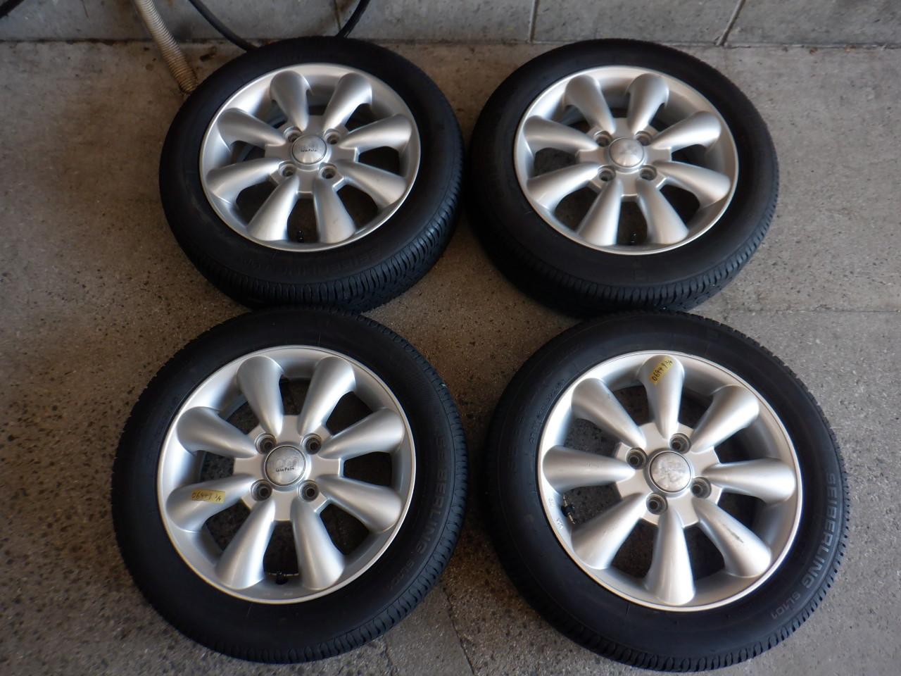 Balanced HOT STUFF LaLa Palm KC-8 + SEIBERLING SL 101 155 / 65R14