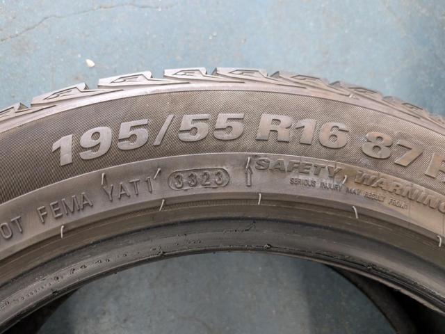 【KUMHO】 WinterCraft ice wi61 2023年製 195/55R16 4本セット