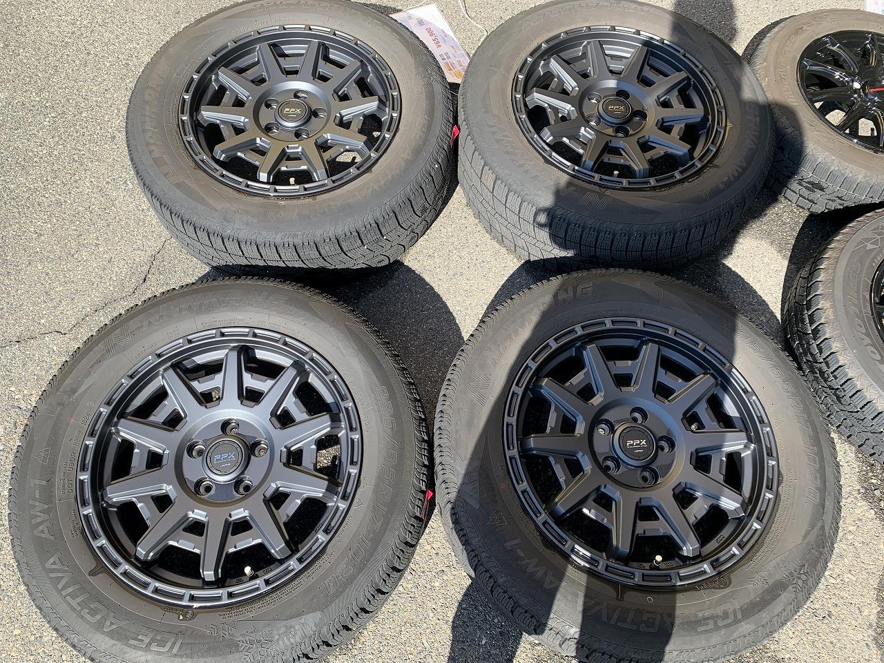 KYOHOPPX D10X + NANKANG ICE ACTIVA AW-1 225 / 65R17 4 pieces set