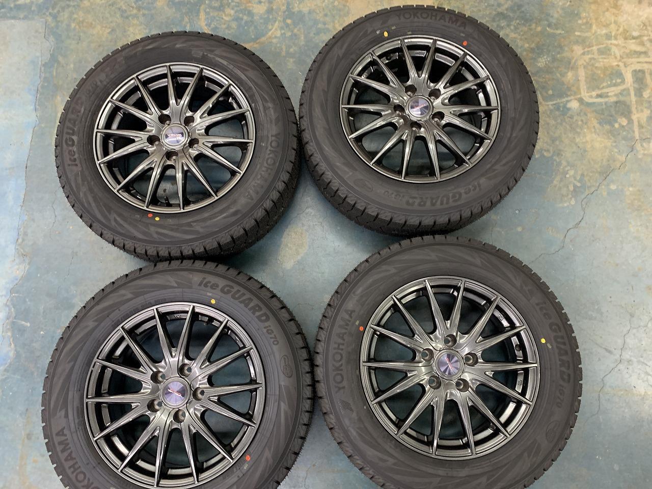 wedsVELVA SPORT + YOKOHAMAice GUARD iG70 205 / 65R16 4 pieces set