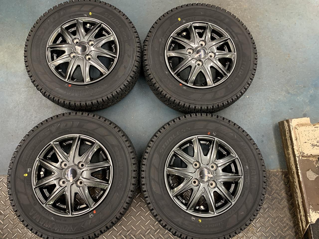 JAPANSANYOZACK SPORT-FT + YOKOHAMASY01 145 / 80R12 4 pieces set