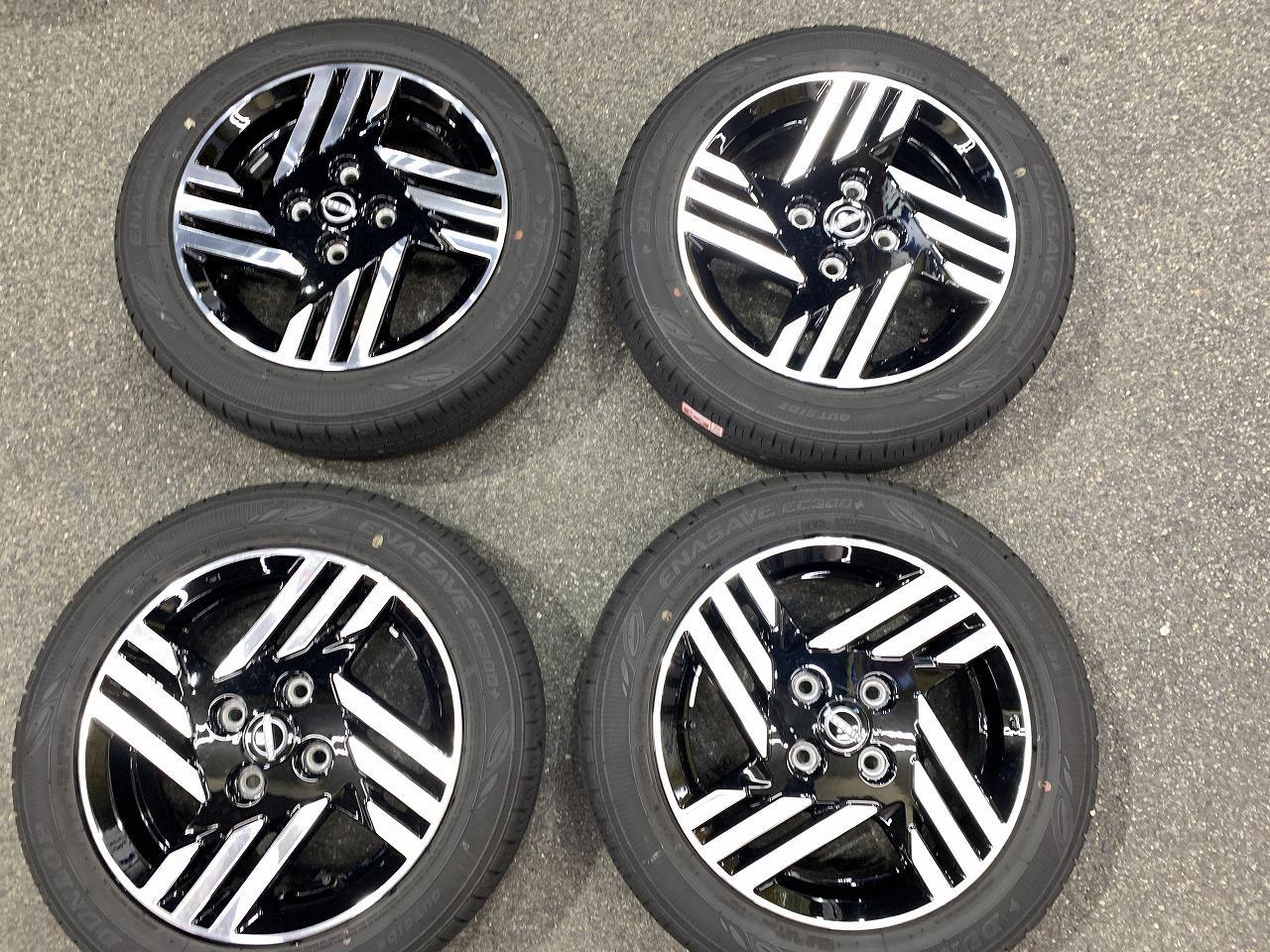 Genuine Nissan parts Days Highway Star original aluminum + ENASAVE EC300 + Made in 2026 155 / 65R14 4 pieces set