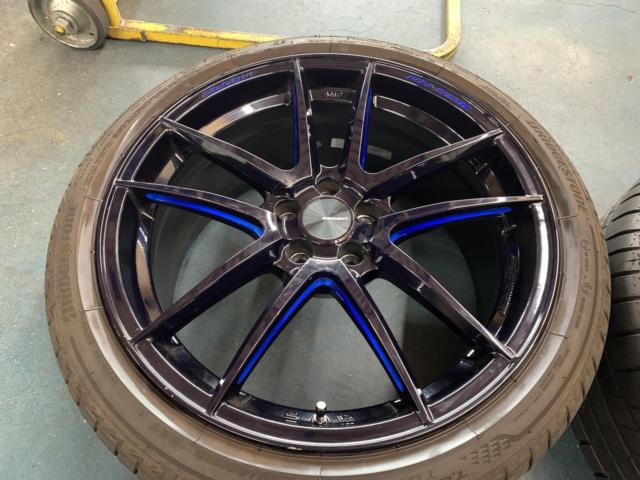 weds(ウェッズ)  RN-55M  + BRIDGESTONE(ブリヂストン) 【BRIDGESTONE】TURANZA T005 225/40R18 4本セット