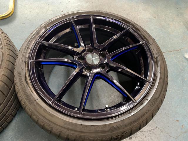 weds(ウェッズ)  RN-55M  + BRIDGESTONE(ブリヂストン) 【BRIDGESTONE】TURANZA T005 225/40R18 4本セット