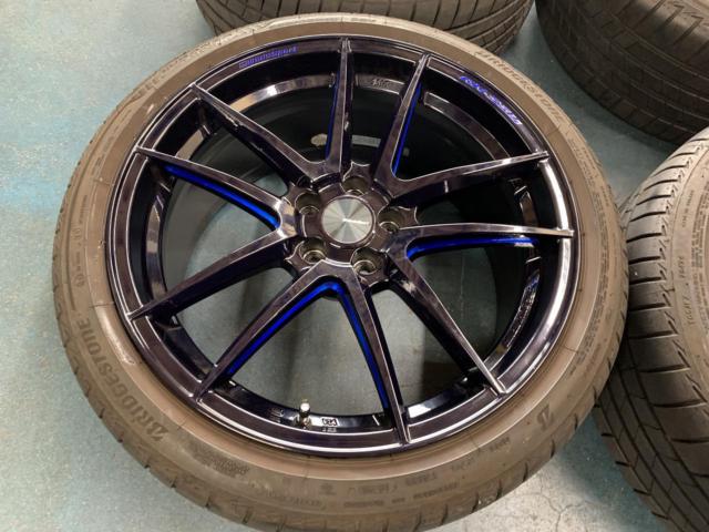 weds(ウェッズ)  RN-55M  + BRIDGESTONE(ブリヂストン) 【BRIDGESTONE】TURANZA T005 225/40R18 4本セット