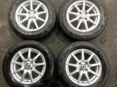 【weds】 VOLGA + 【BRIDGESTONE】 BLIZZAK VRX2 2023年製 185/65R15 4本セット
