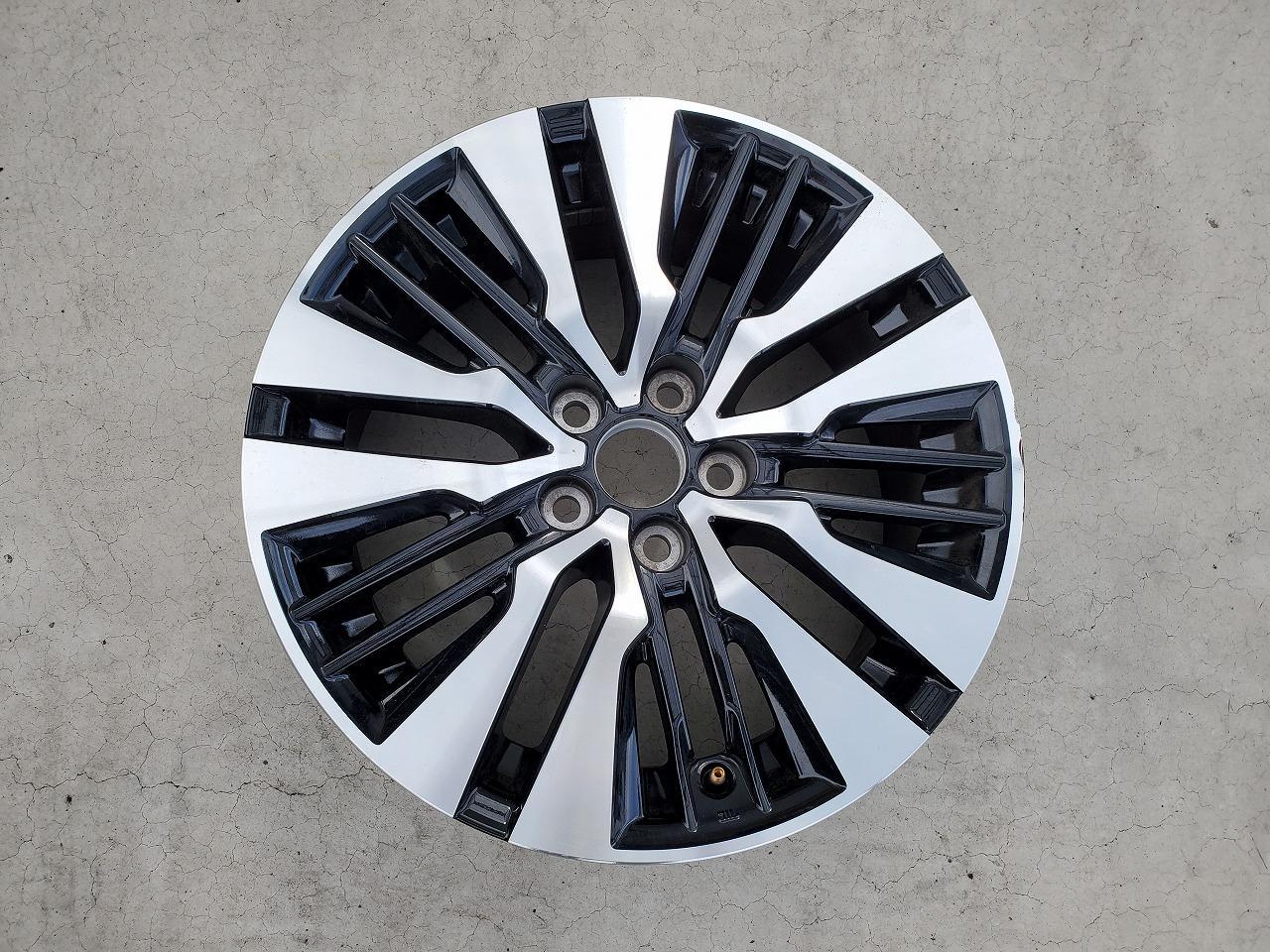 Only one genuine Toyota part available. 30 series Alphard late cutting bright genuine wheel