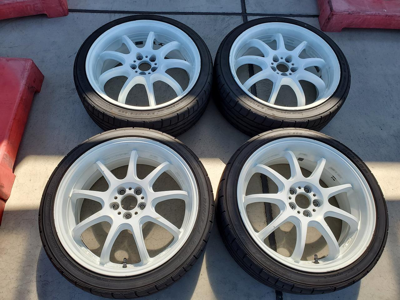 4 WORK EMOTION D9R + DUNLOPDIREZZA DZ102