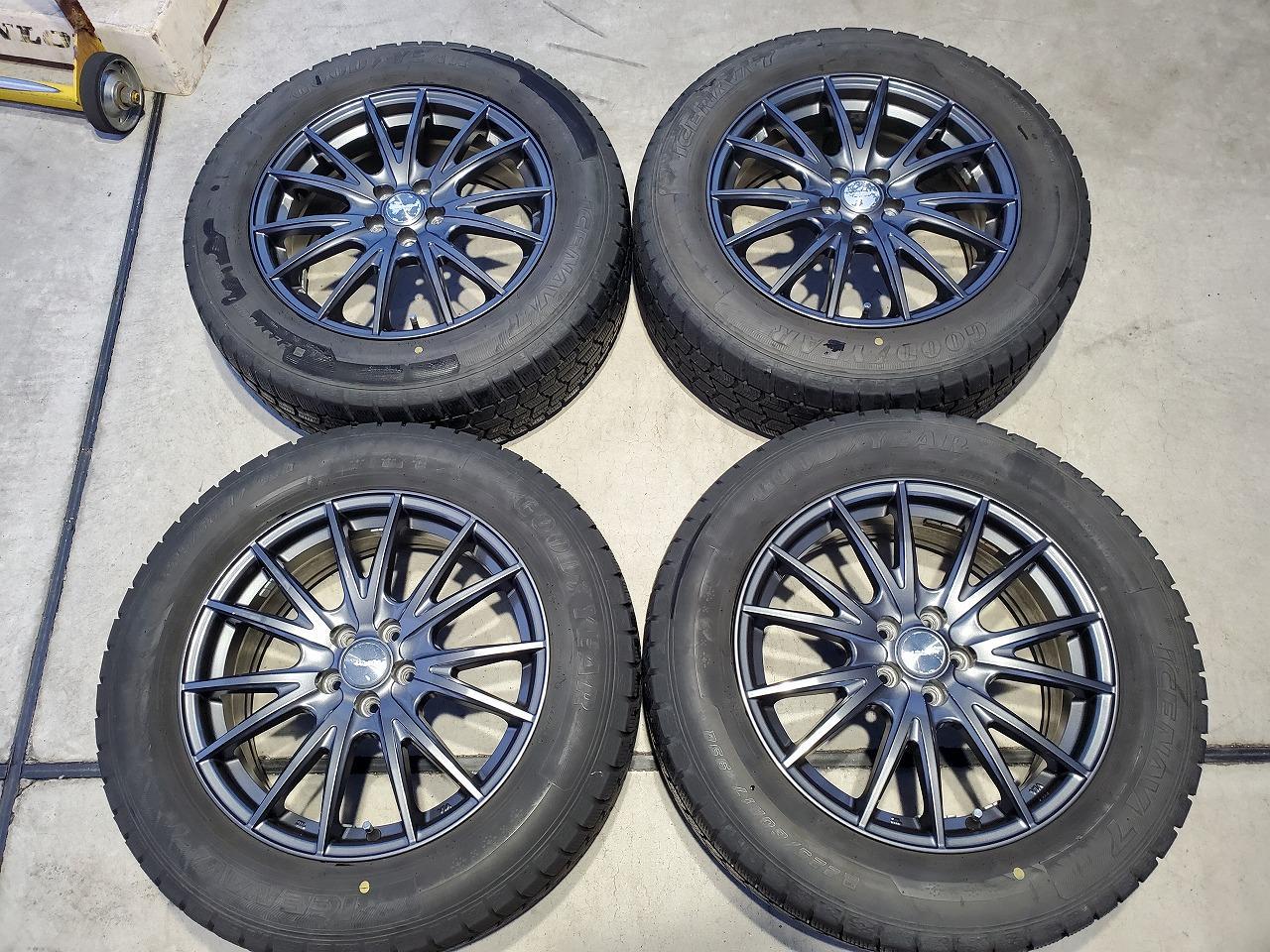 4weds VELVA SPORT + GOODYEAR ICENAVI 7