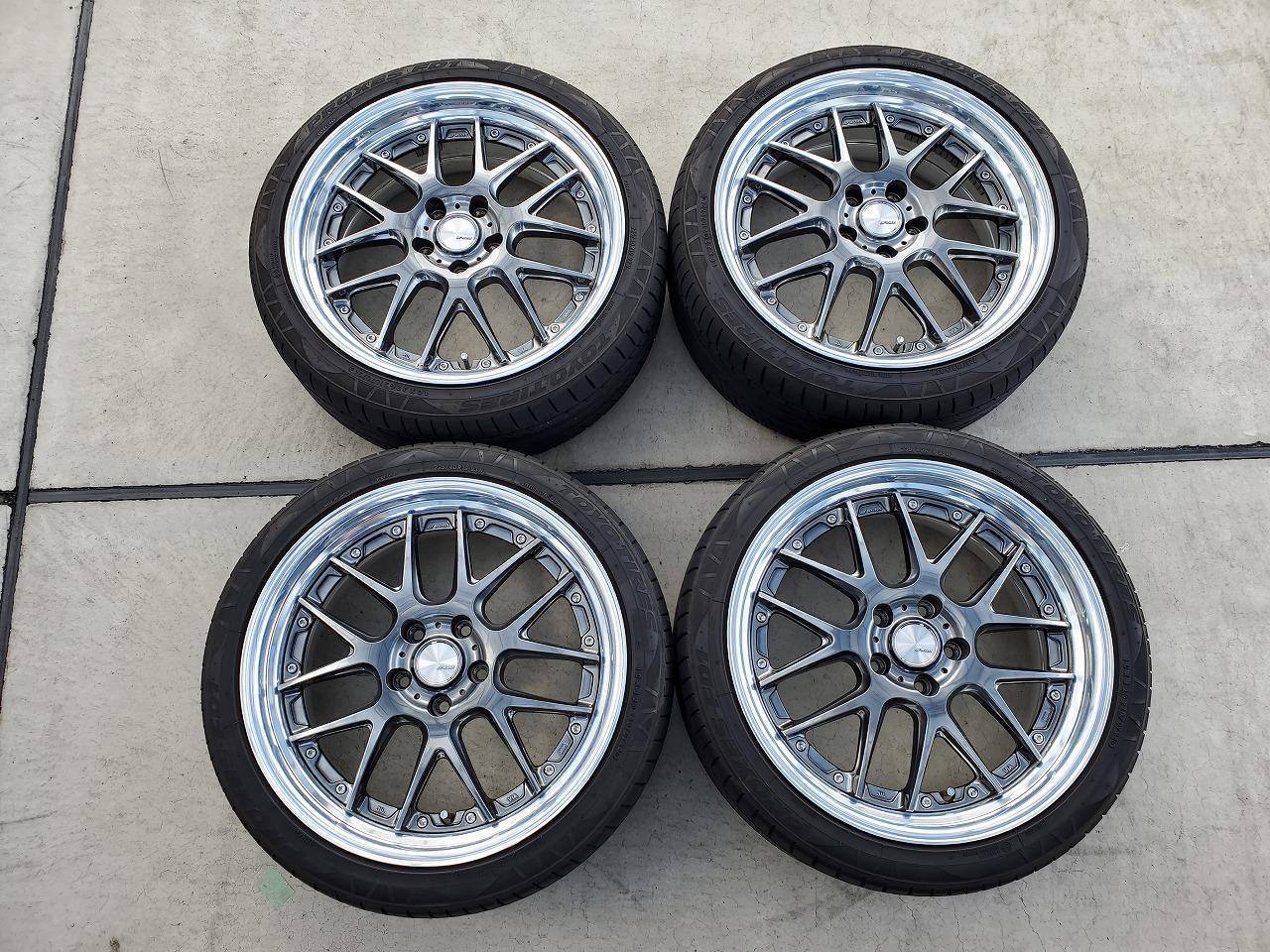 5 WORK LANVEC LM7 + TOYO PROXES FD1