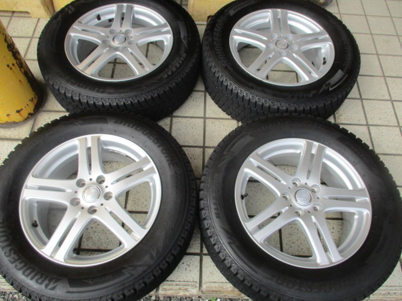 disposal special price DUNLOP DUFACT DF5 + BRIDGESTONE BLIZZAK DM-V3 225 / 65R17 4 pieces set