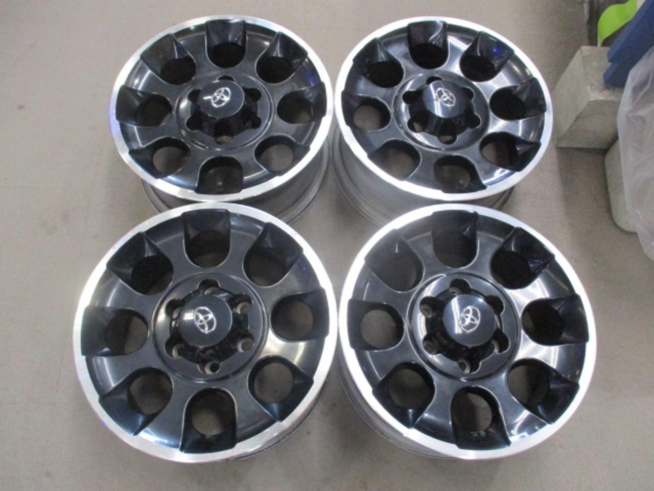 Toyota genuine FJ Cruiser Black color package genuine wheel