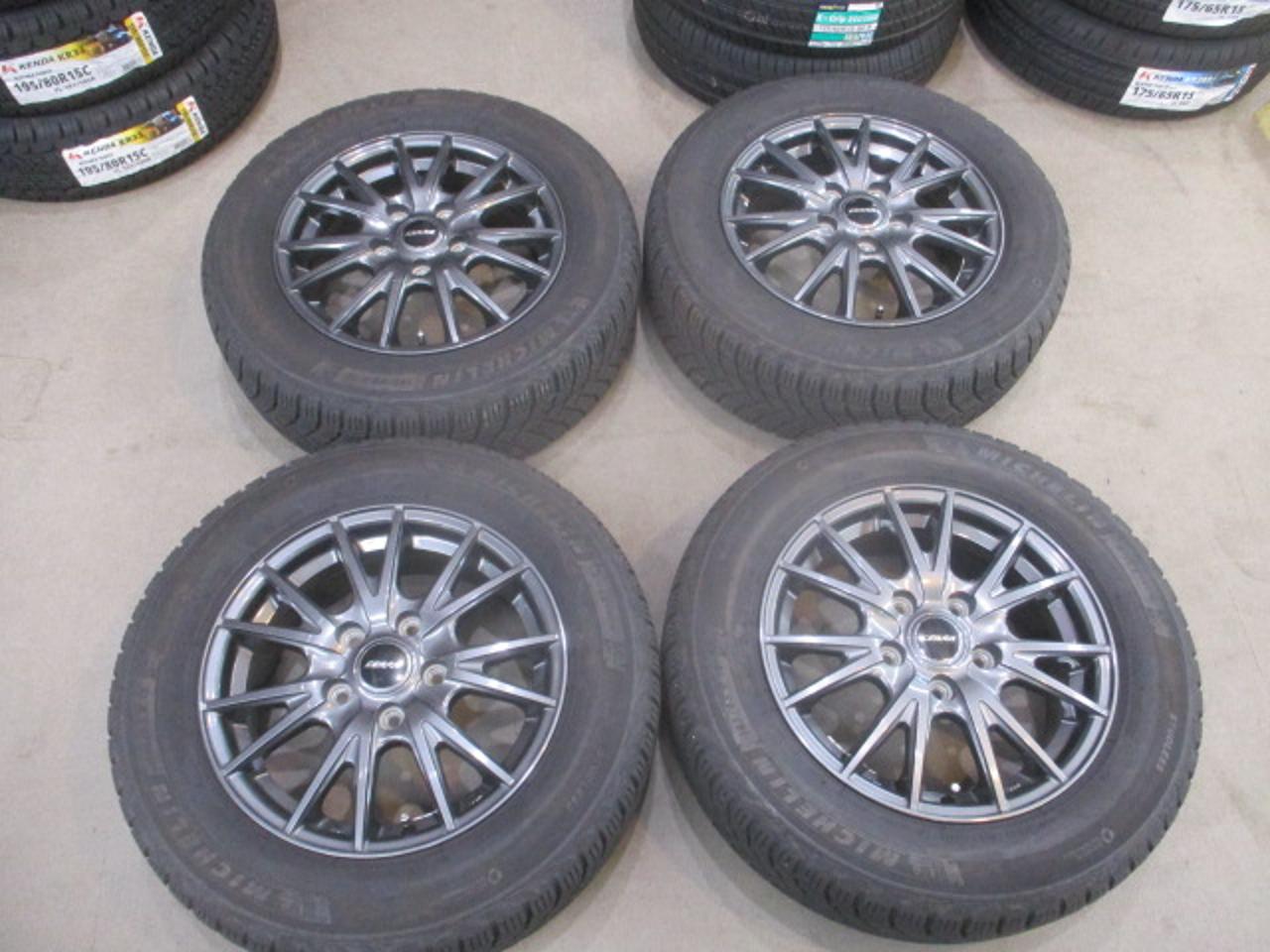 weds LEARA+ MICHELIN X-ICE SNOW 195 / 65R15 4 pieces set
