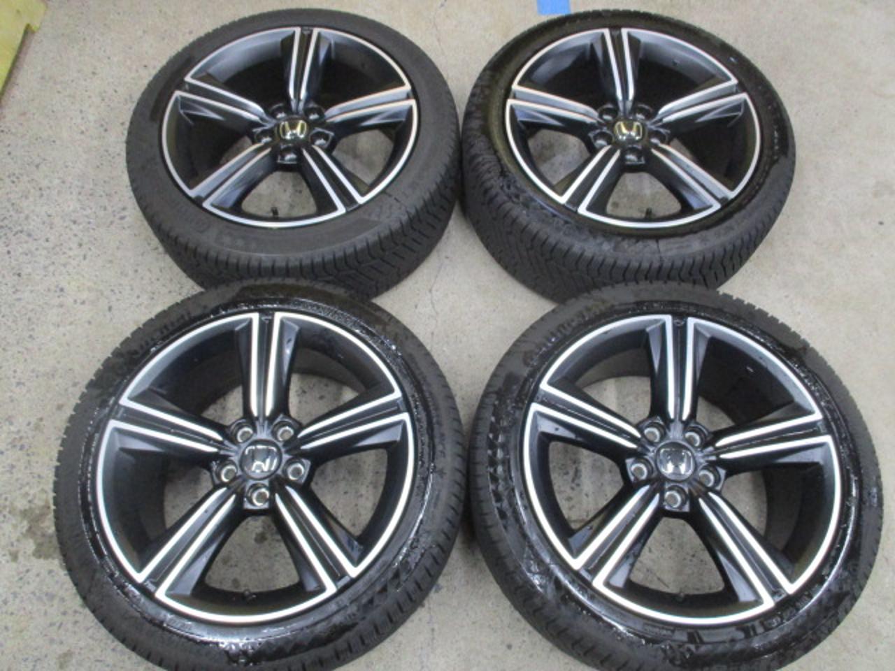 Honda Accord Hybrid/CY2 genuine wheels + Continental NorthContact 235 / 45R18 4 pieces set