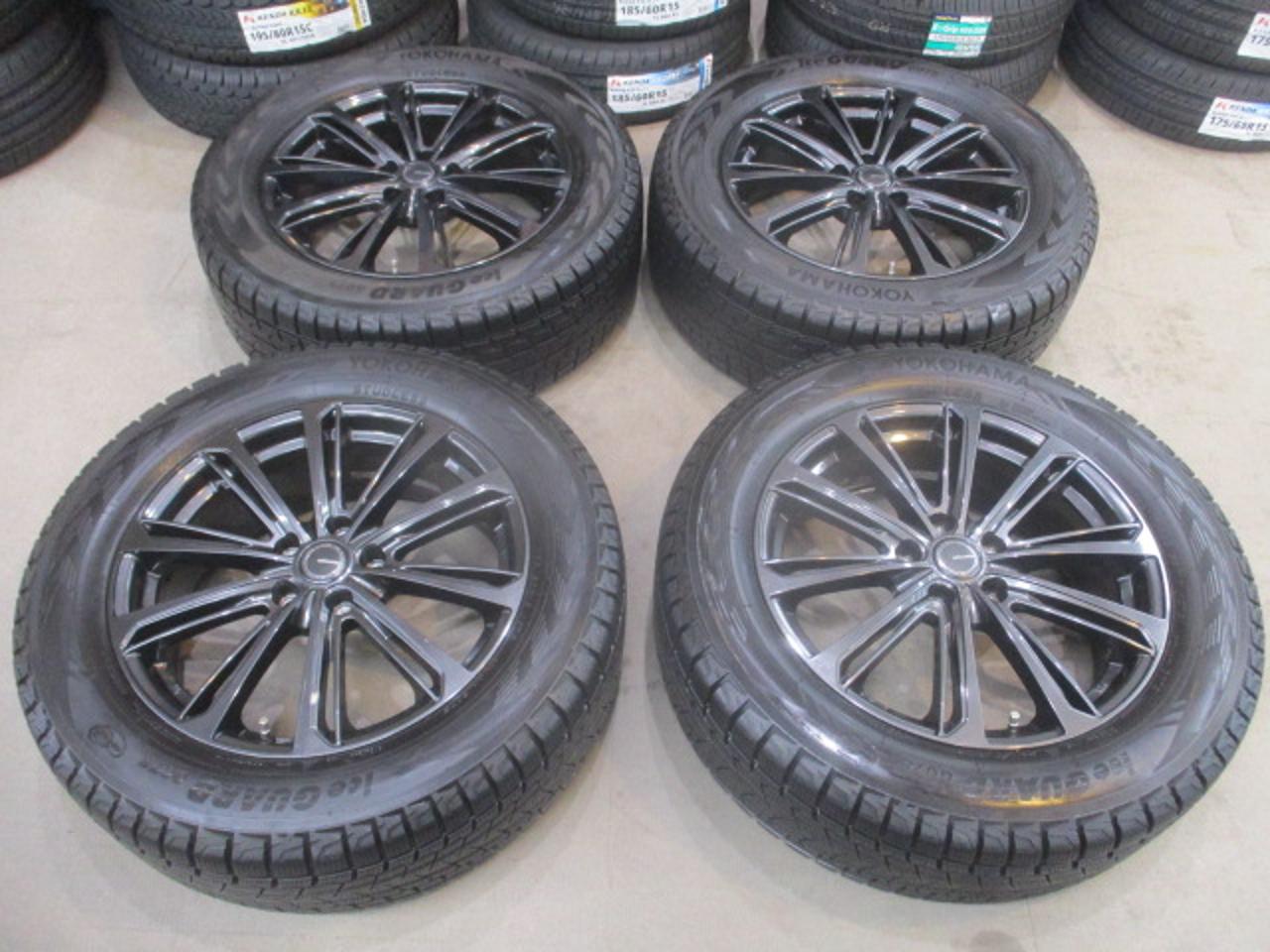YFC MILLOUS Spoke wheels + YOKOHAMA ice GUARD G075 235 / 60R18 4 pieces set