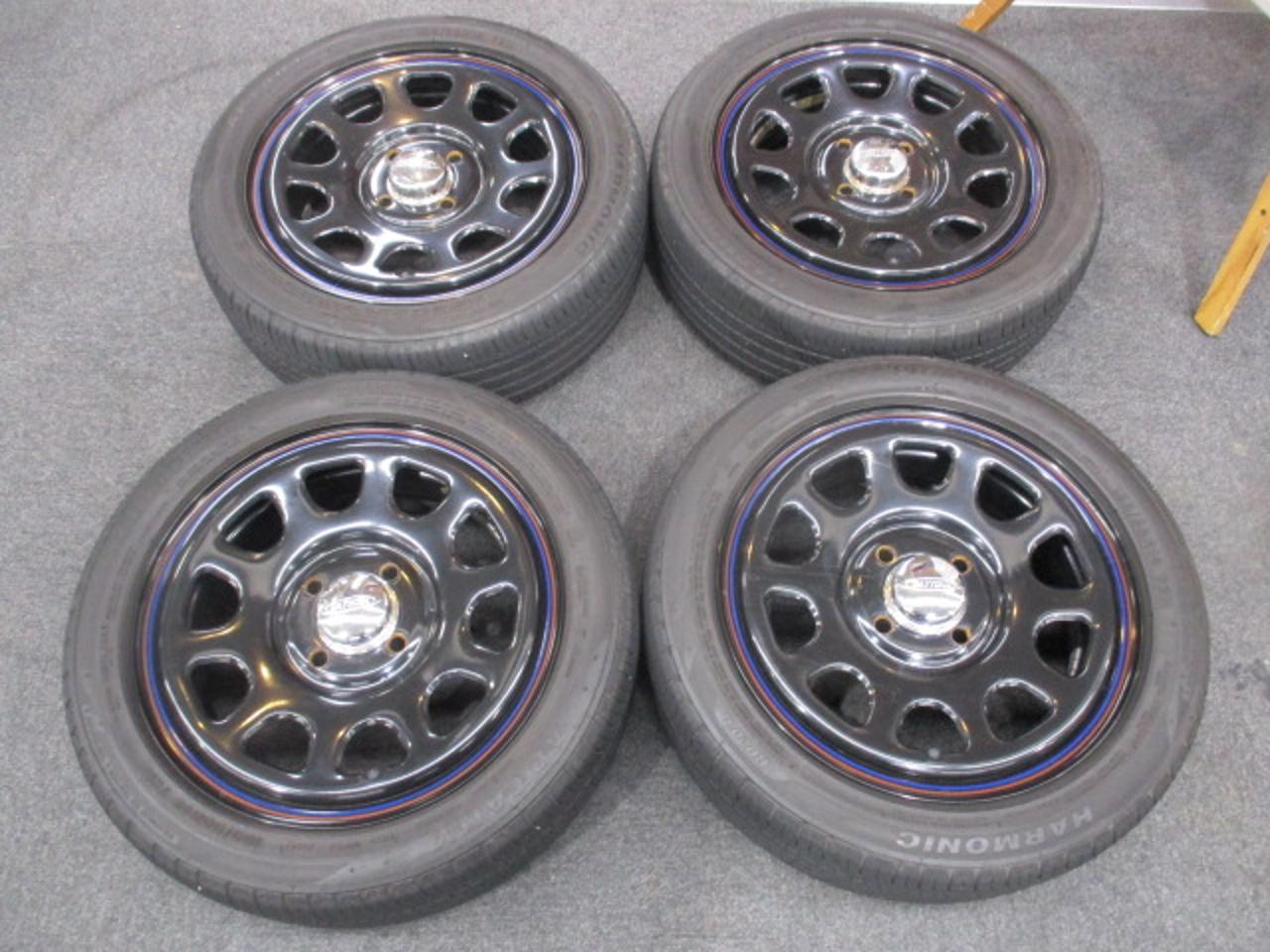 MLJ DAYTONA SS Steel + APTANY HAMONIC RP203 165 / 55R14