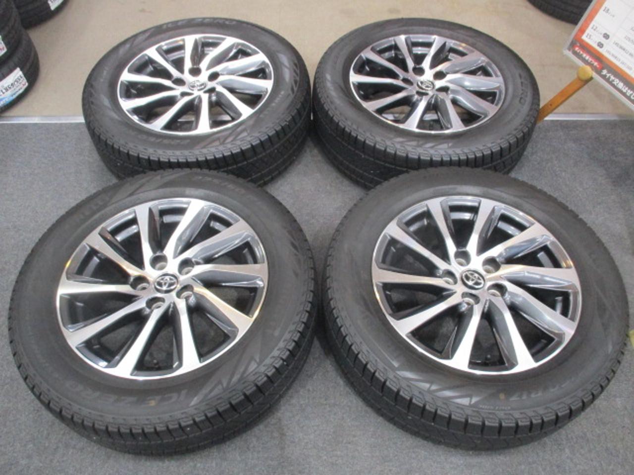 Toyota genuine Alphard / 30 series original wheel original wheel + PIRELLI ICEZERO ASSIMETRICO 225 / 60R17 4 pieces set
