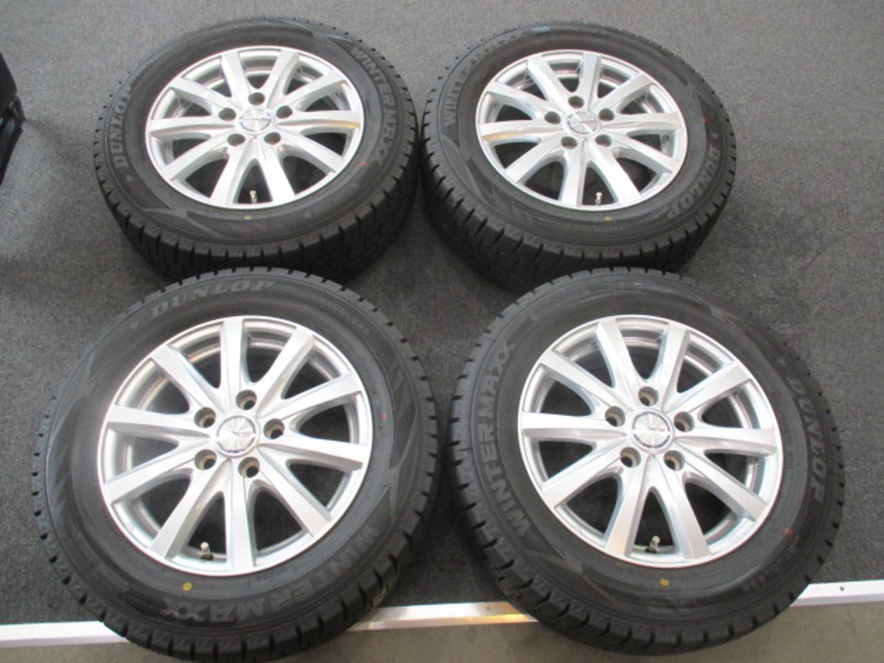 weds ravrion RS01+DUNLOP WINTERMAXX WM02 195 / 65R15 4 pieces set
