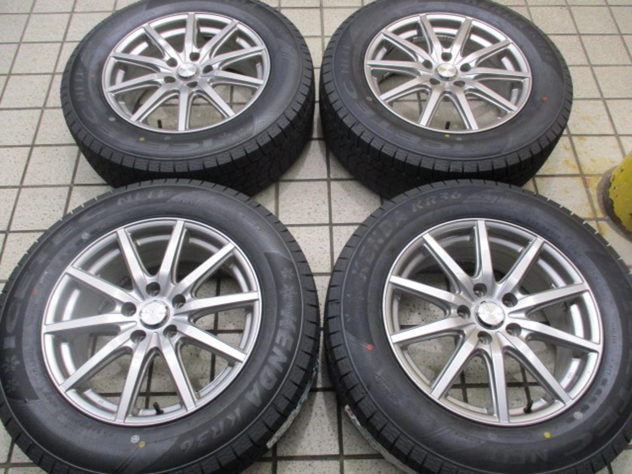 AQUA Spoke wheels + KENDA KR36 225 / 65R17 4 pieces set