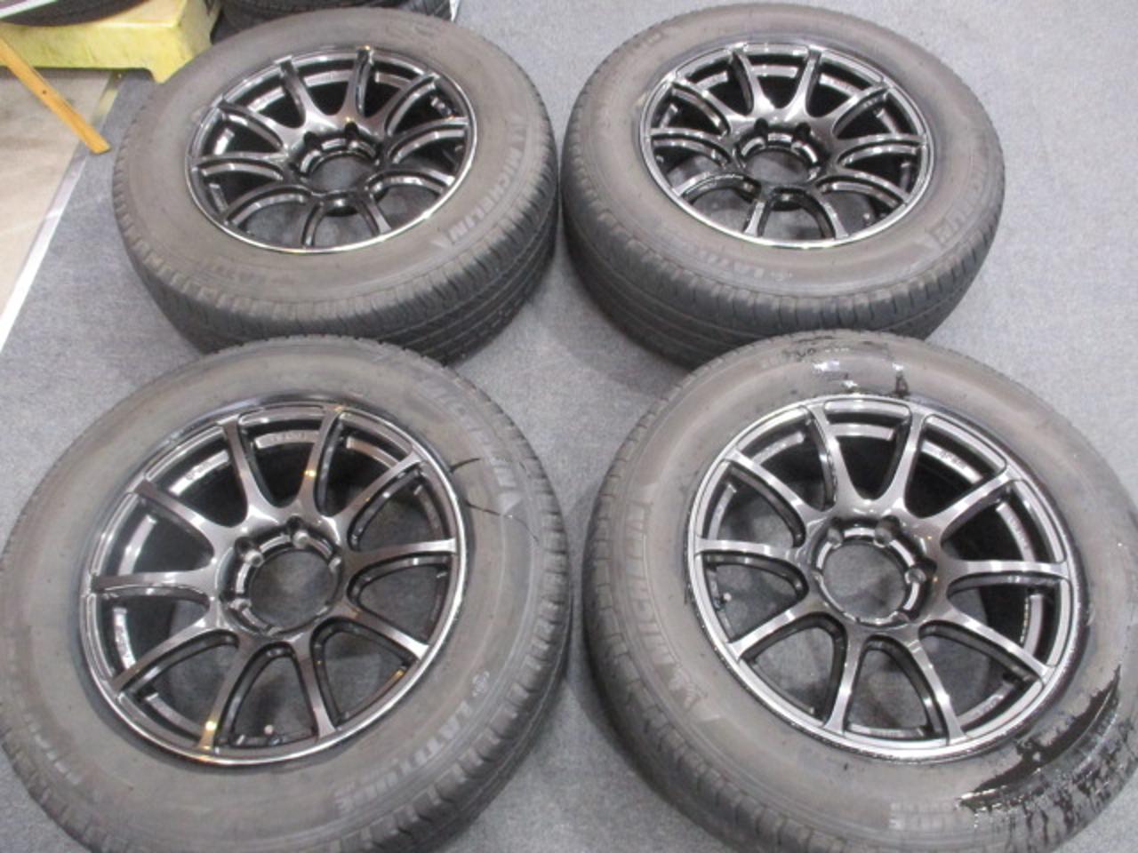 RAYS GRAM LIGHTS GL-57TRANS-X + MICHELIN LATITUDE TOUR 265 / 60R18 4 pieces set