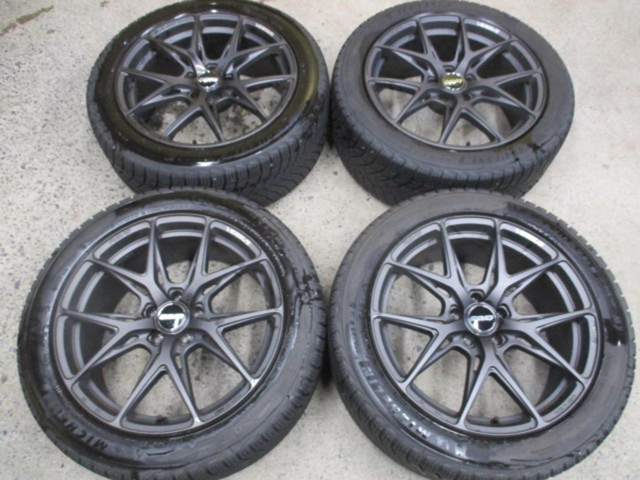 RAYS VERSUS VV21S+MICHELIN X-ICE SNOW 255 / 45R19 4 pieces set