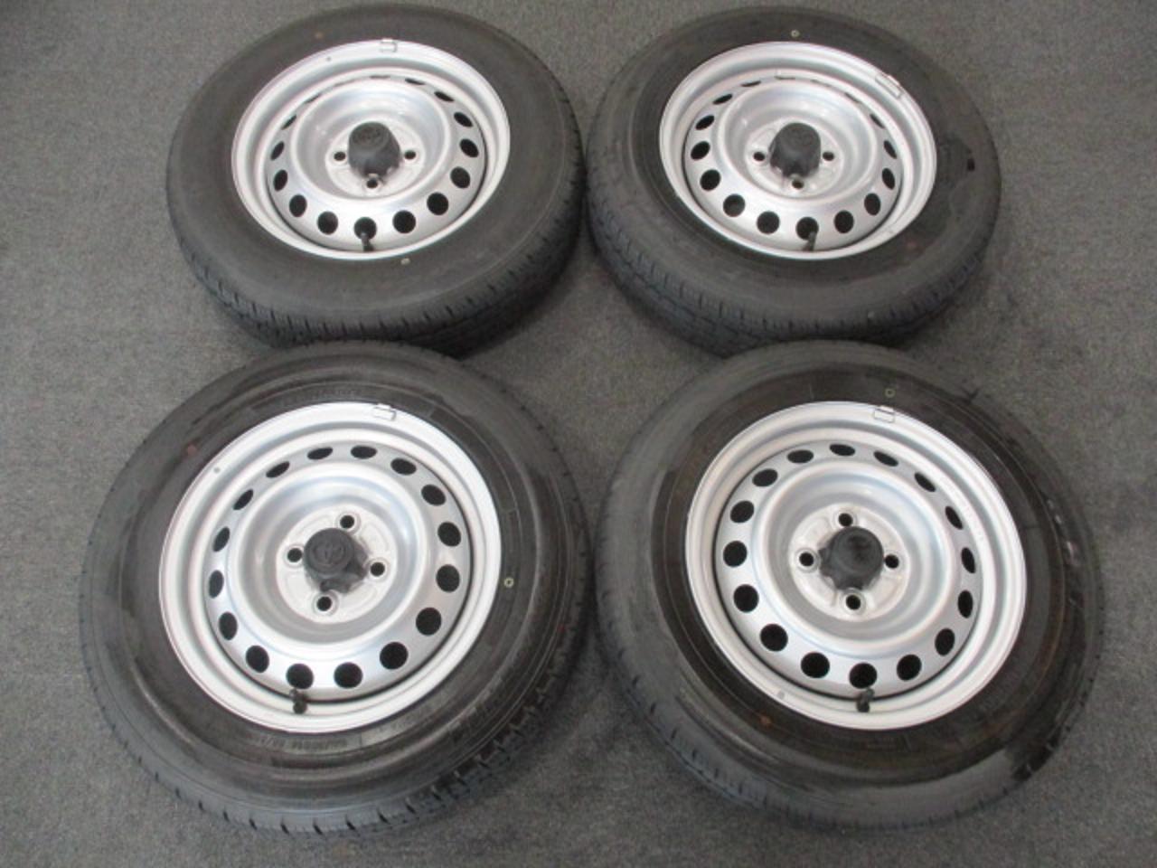 Toyota genuine Probox/NCP160V genuine steel wheels + TOYO H11 155 / 80R14 4 pieces set